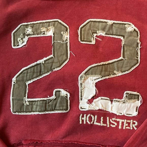 Hollister Red Hoodie - Picture 3 of 4